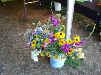 Bucketful of U-Pick Cut-flowers