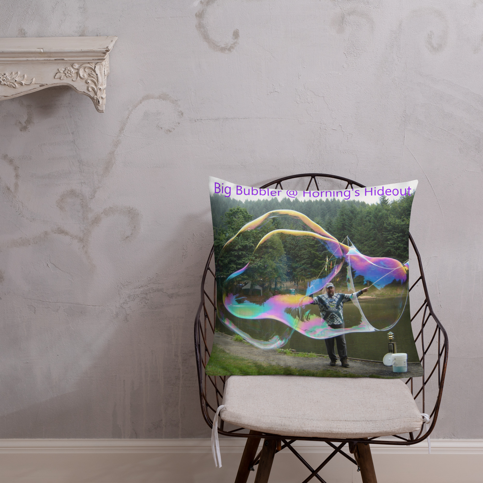 Big Bubbler 22" Premium Pillow - Image 6