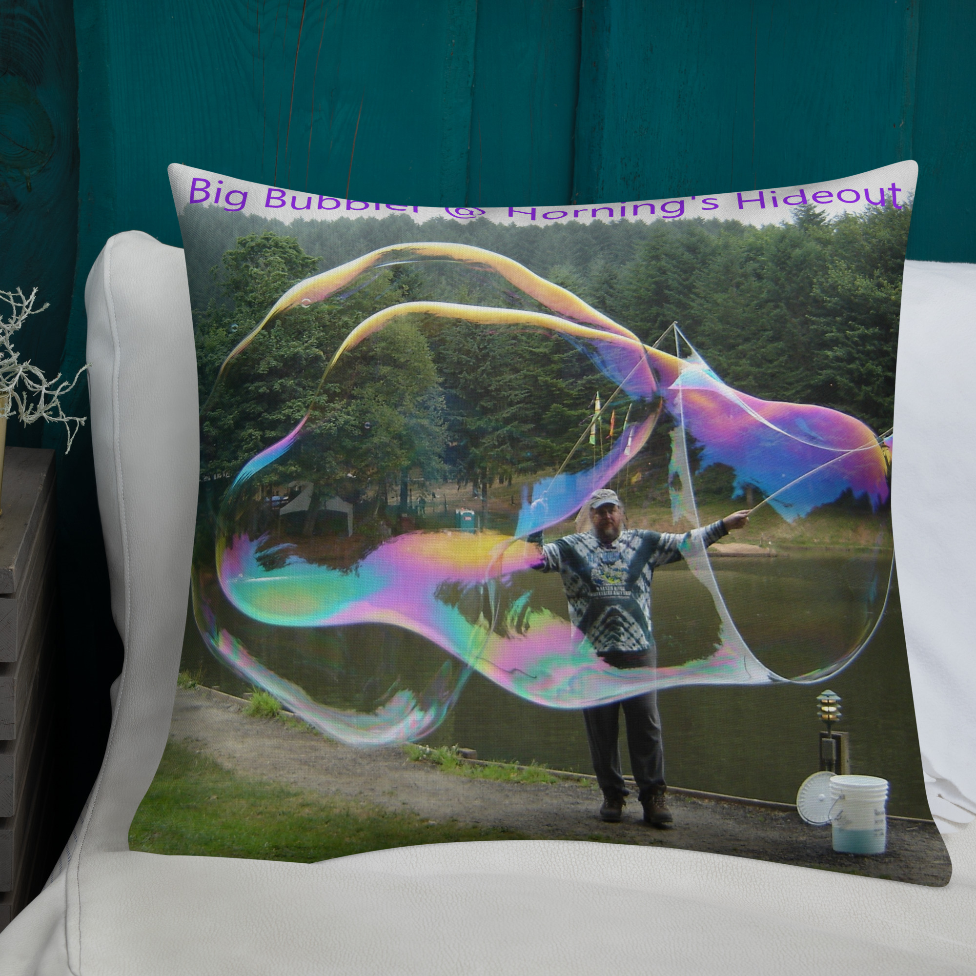 Big Bubbler 22" Premium Pillow - Image 9