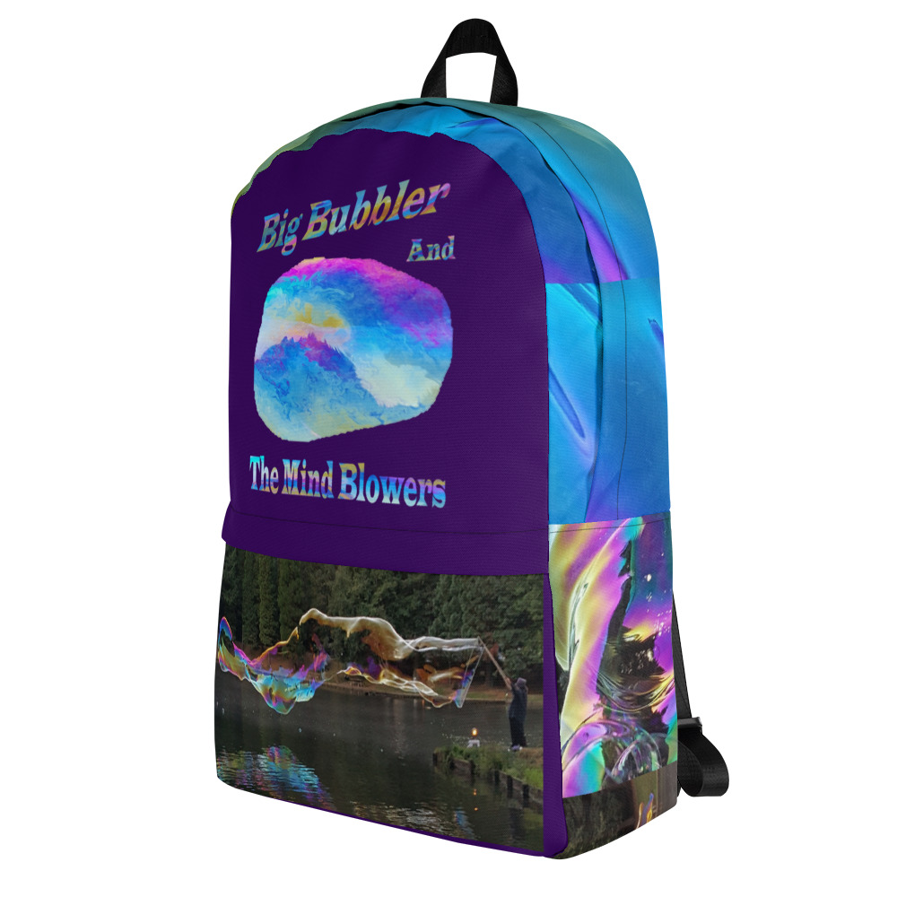 "Big Bubbler and The Mind Blowers" Backpack