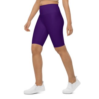 Rich Purple Biker Shorts
