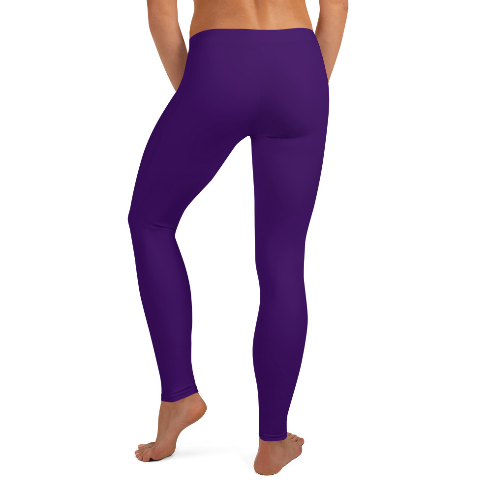 Rich Purple Leggings - Image 2