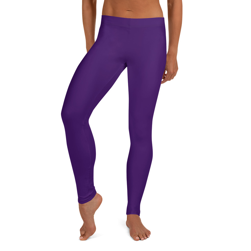 Rich Purple Leggings - Image 3