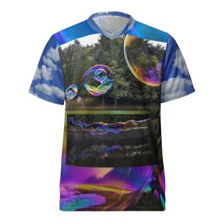 Big Bubbler's Recycled unisex sports jersey