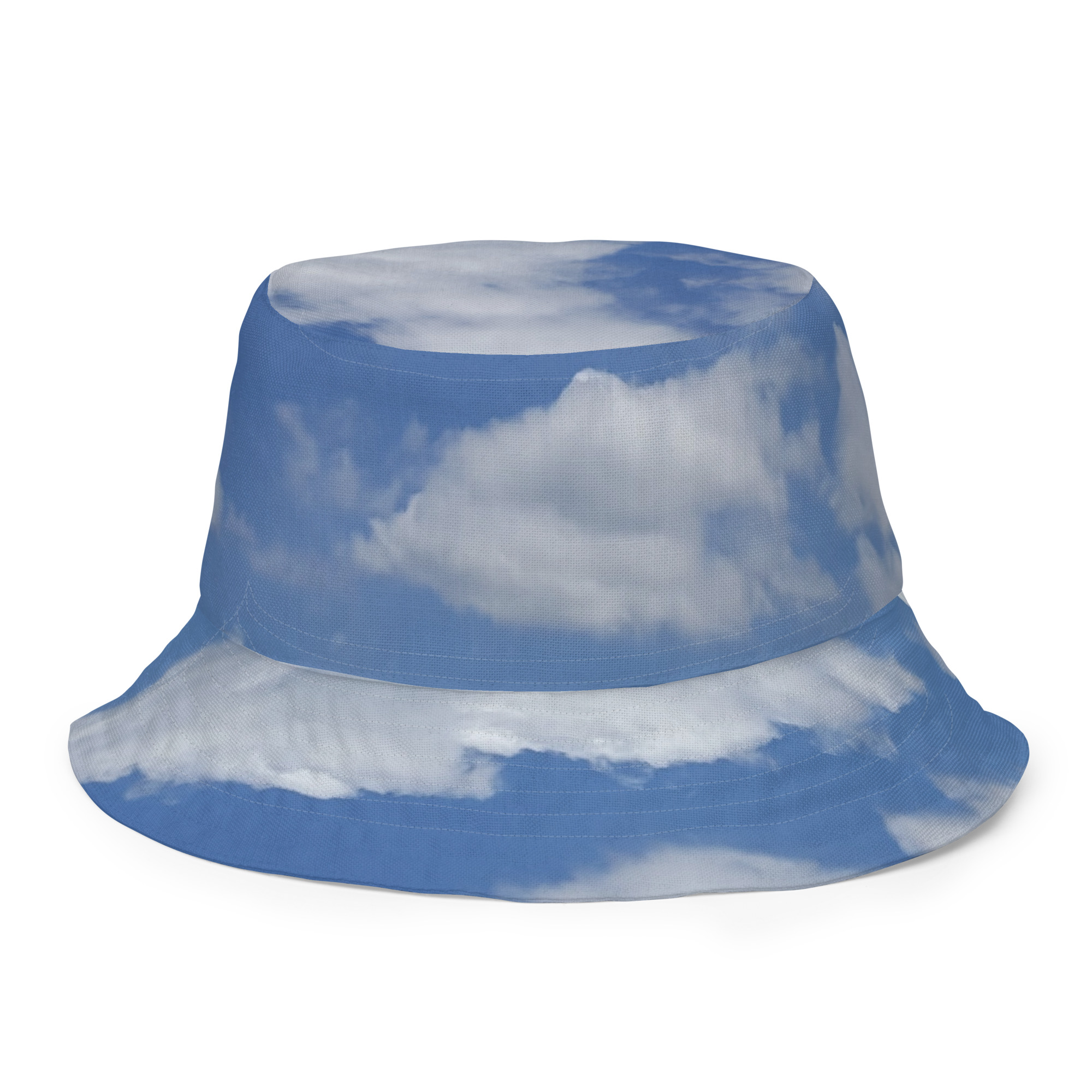 Red-Flowers/BlueSky-WetRock Reversible hat - Image 8