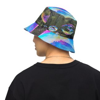 Bubble and BlueSky-WetRockLogo reversible hat