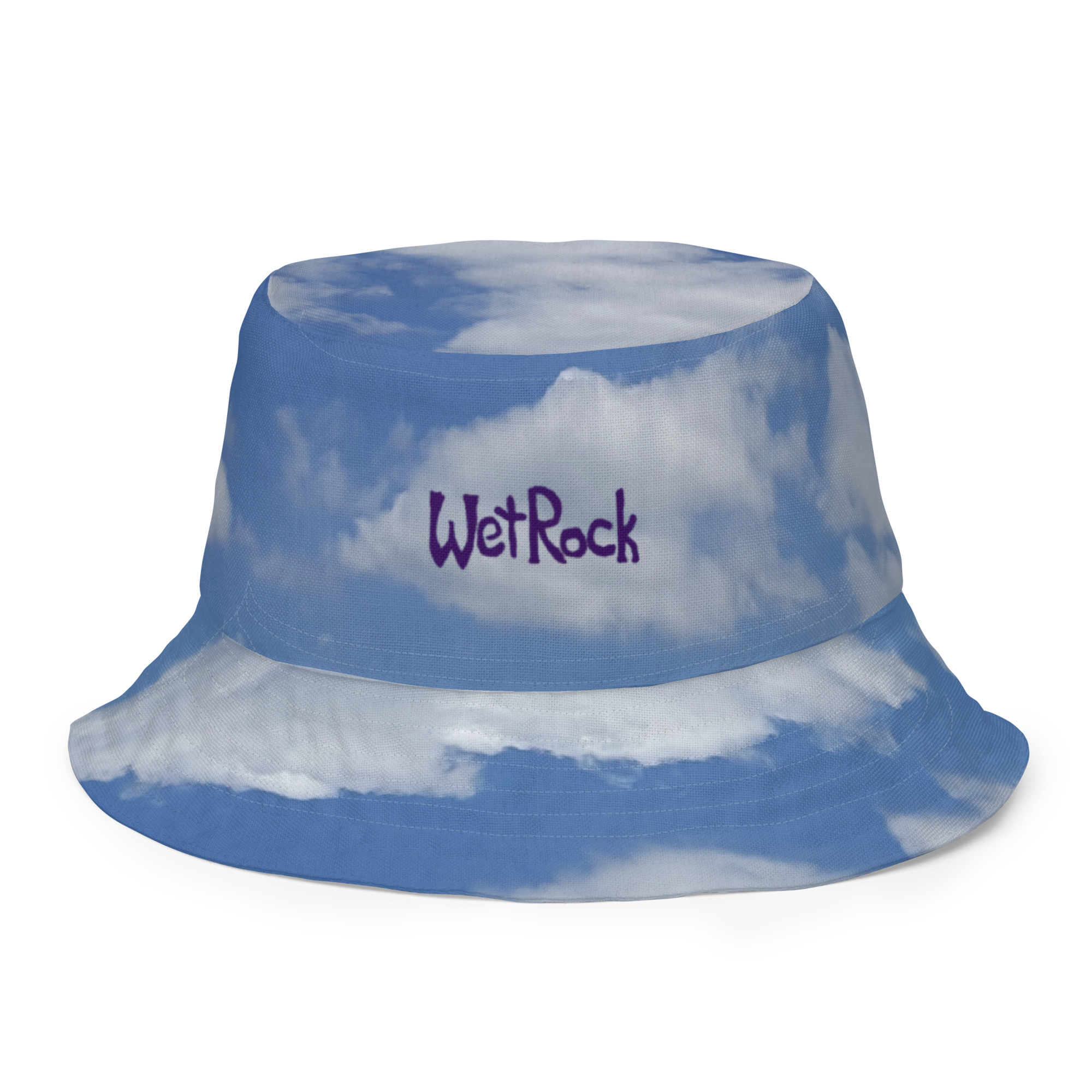 Red-Flowers/BlueSky-WetRock Reversible hat - Image 5