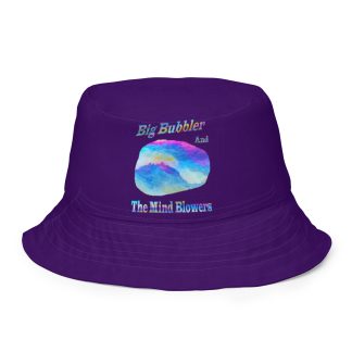 Mind Blowers and Wet Rock Reversible bucket hat