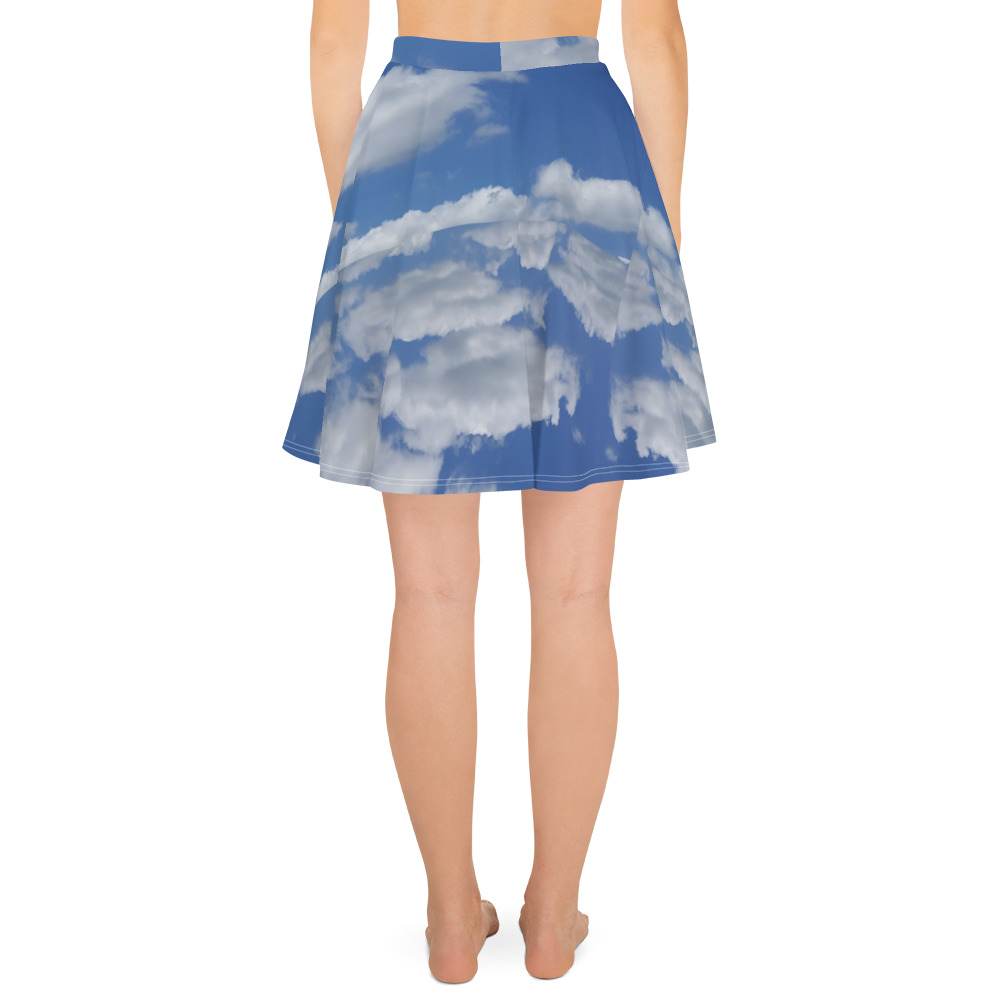 Blue-Sky Skater Skirt - Image 2