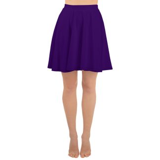 Rich Purple Skater Skirt