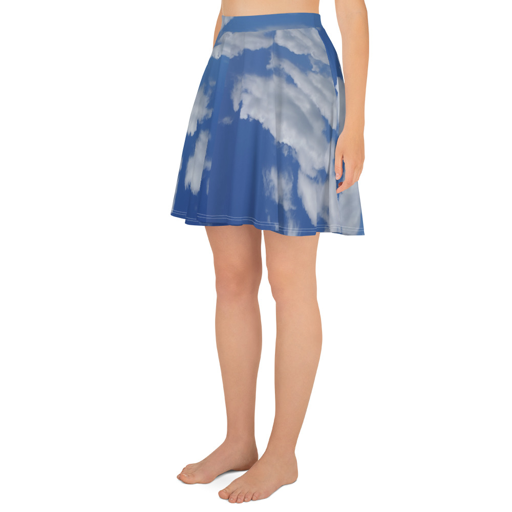 Blue-Sky Skater Skirt - Image 3