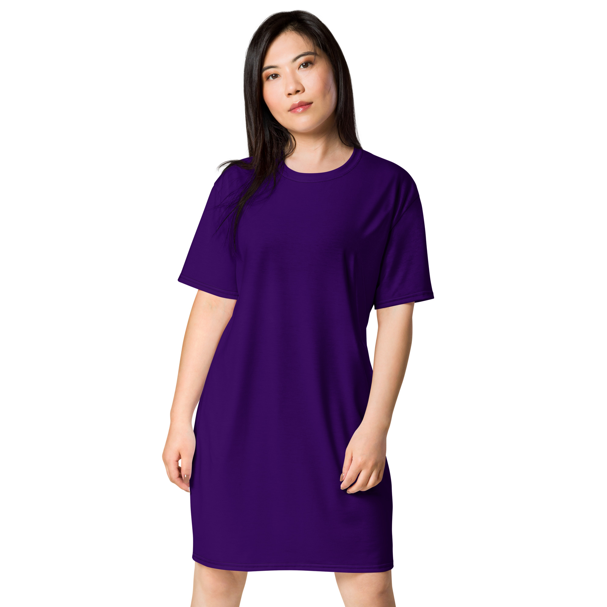 Rich Purple T-shirt dress