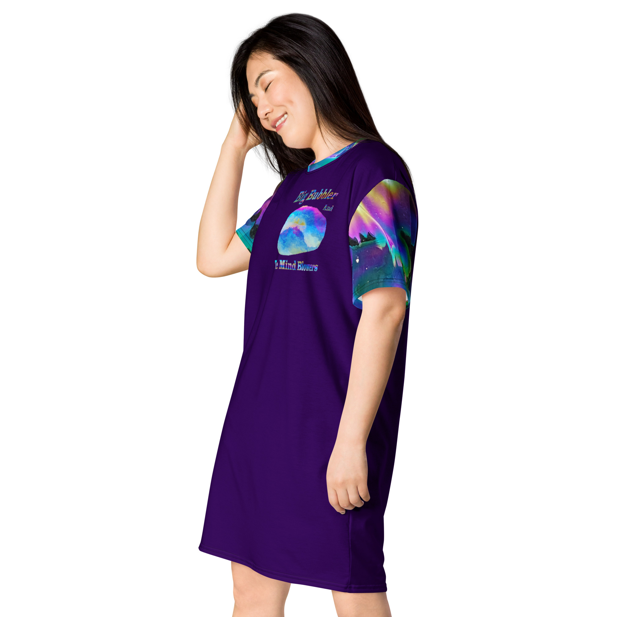 "Mind Blowers" T-shirt dress - Image 3