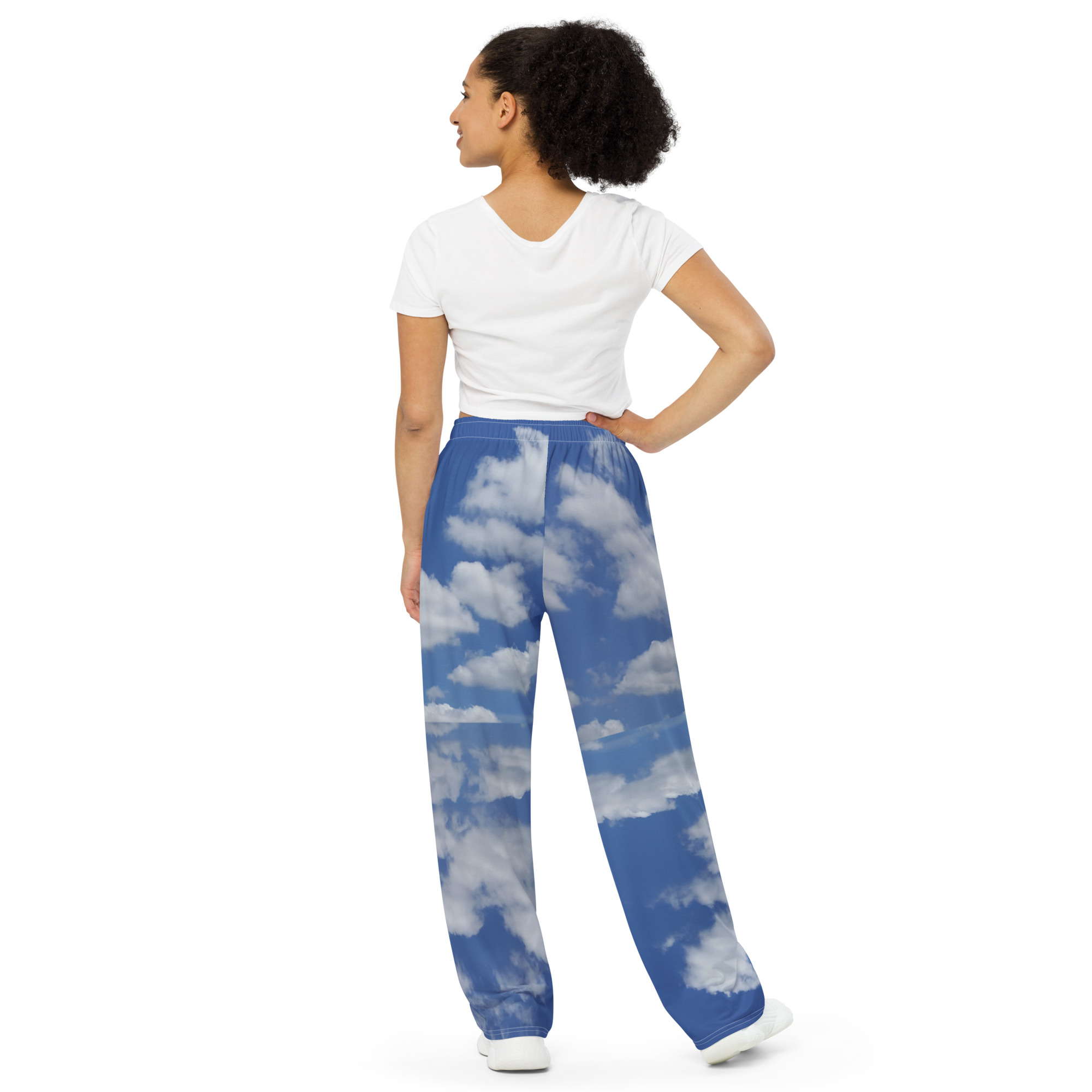 Blue-Sky unisex wide-leg pants - Image 3