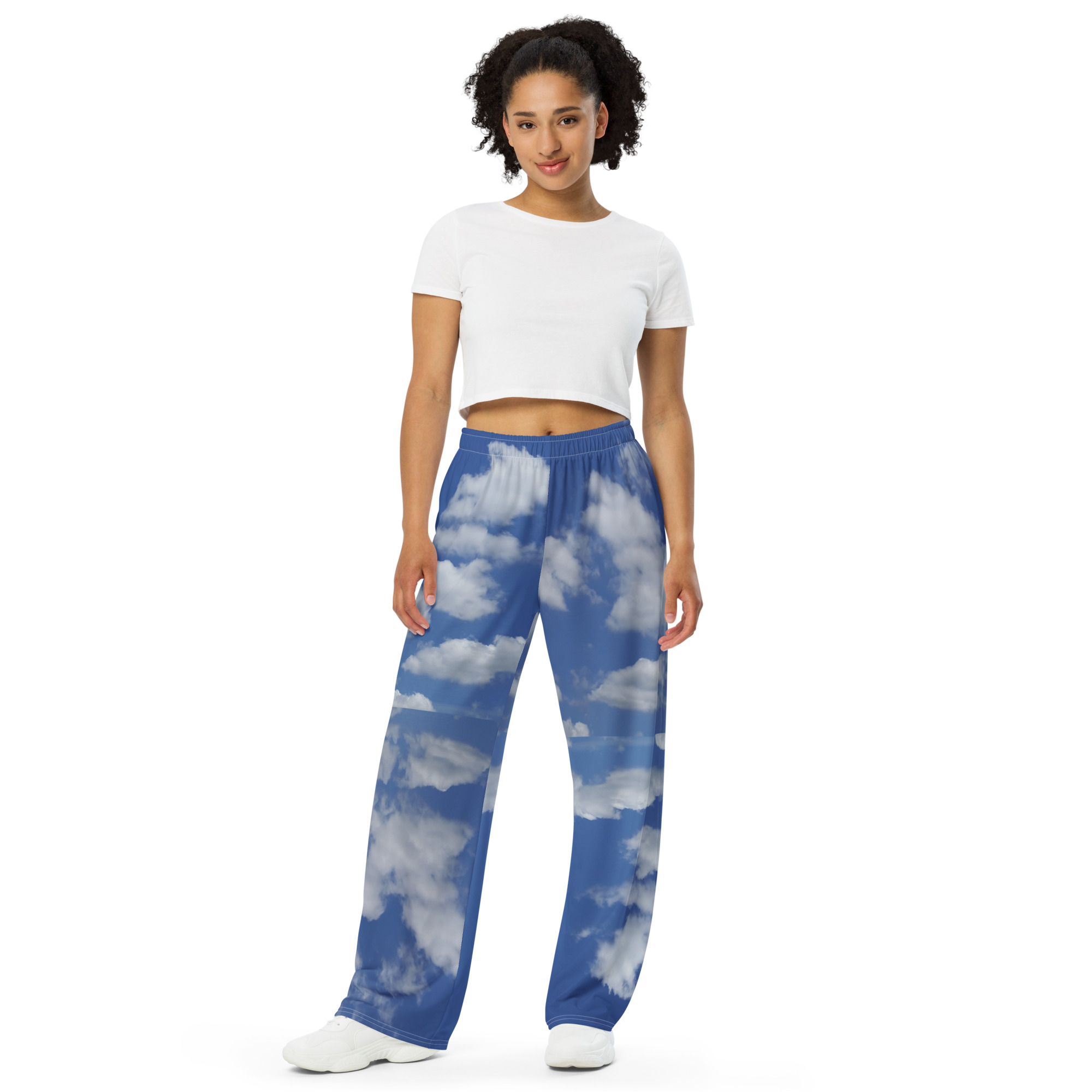 Blue-Sky unisex wide-leg pants - Image 2