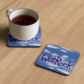 Wet Rock Cork-back coaster