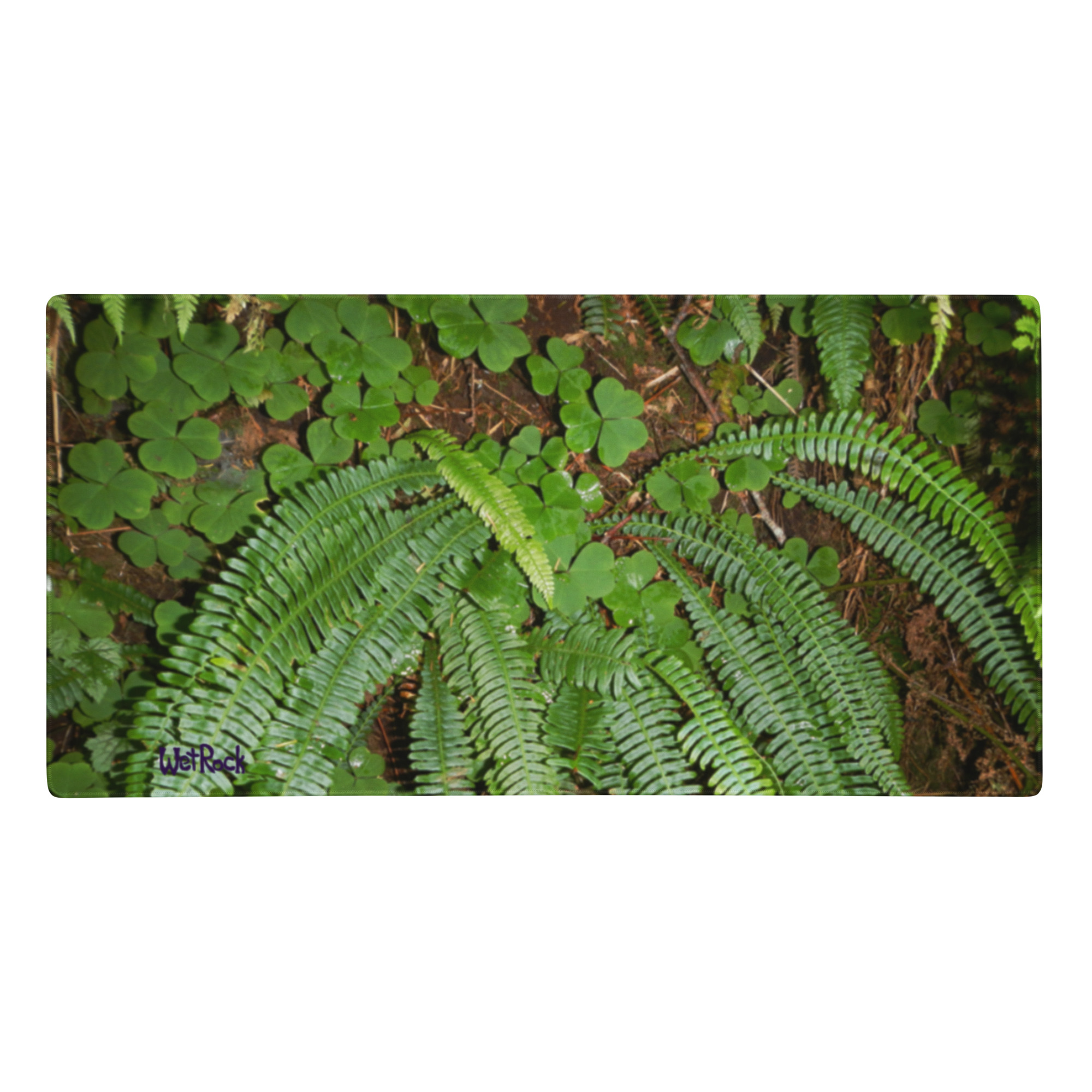 Ferns/Clover gaming mouse pad