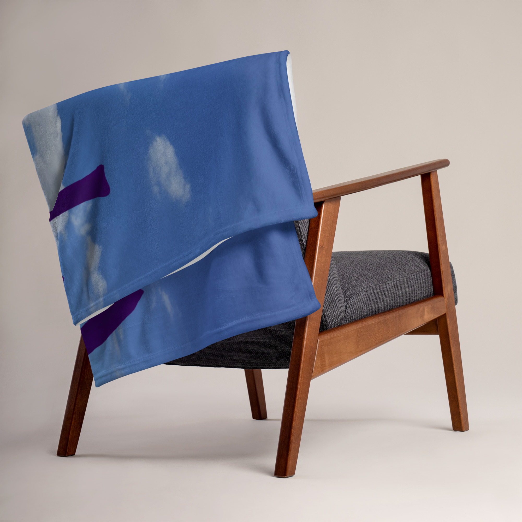 Wet Rock Throw Blanket - Image 2