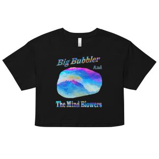 Women’s 100% combed cotton Mind Blowers Crop Top