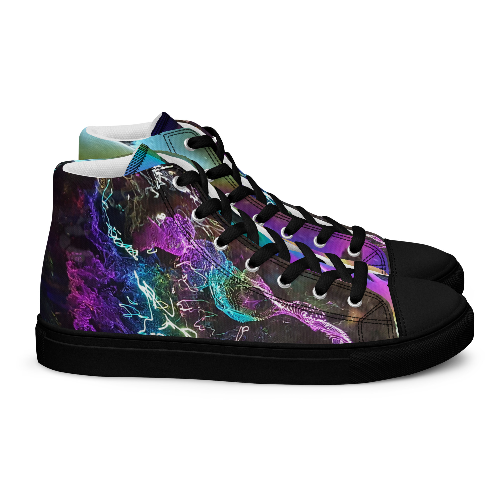 Women’s high top canvas Bubble shoes - Image 5