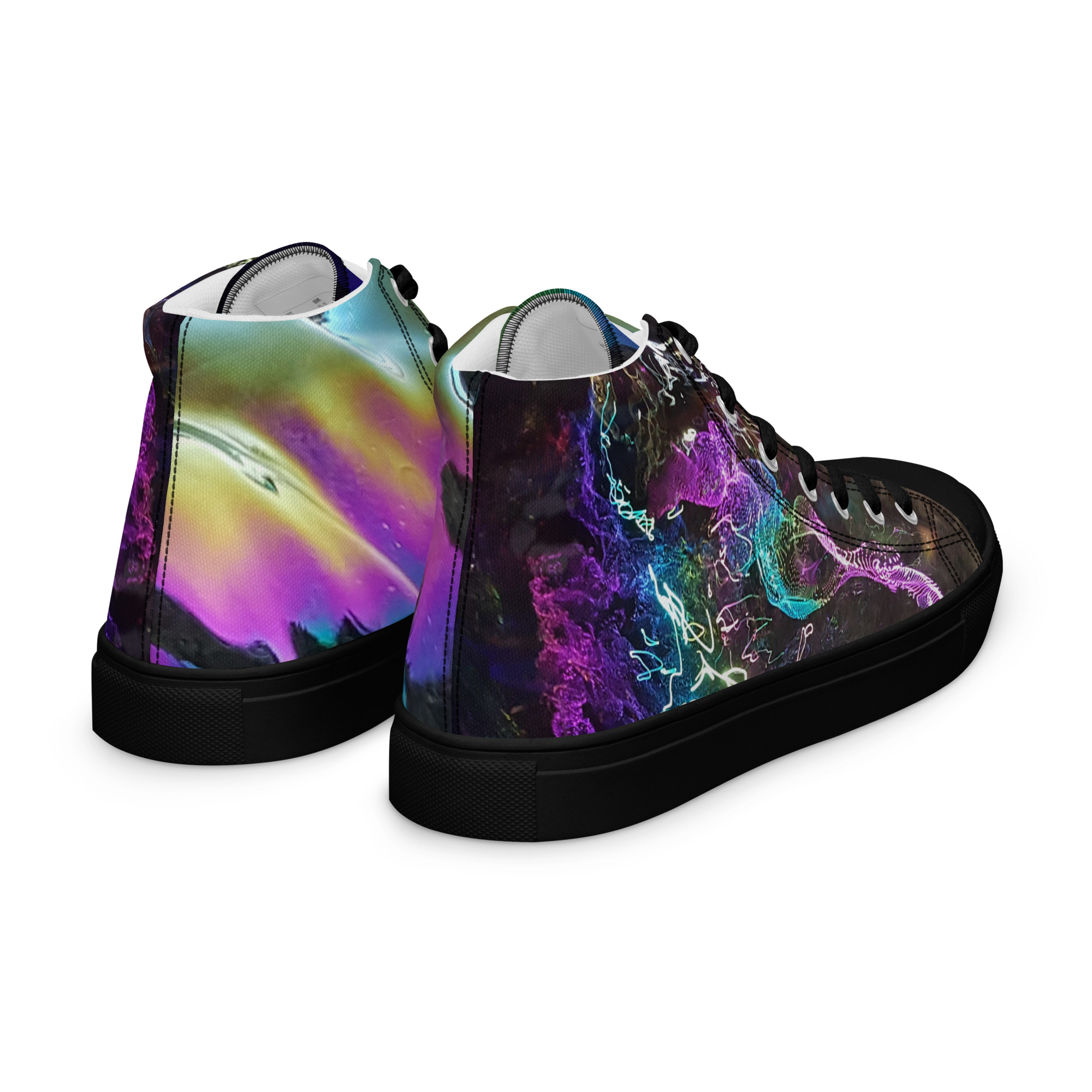 Women’s high top canvas Bubble shoes - Image 6