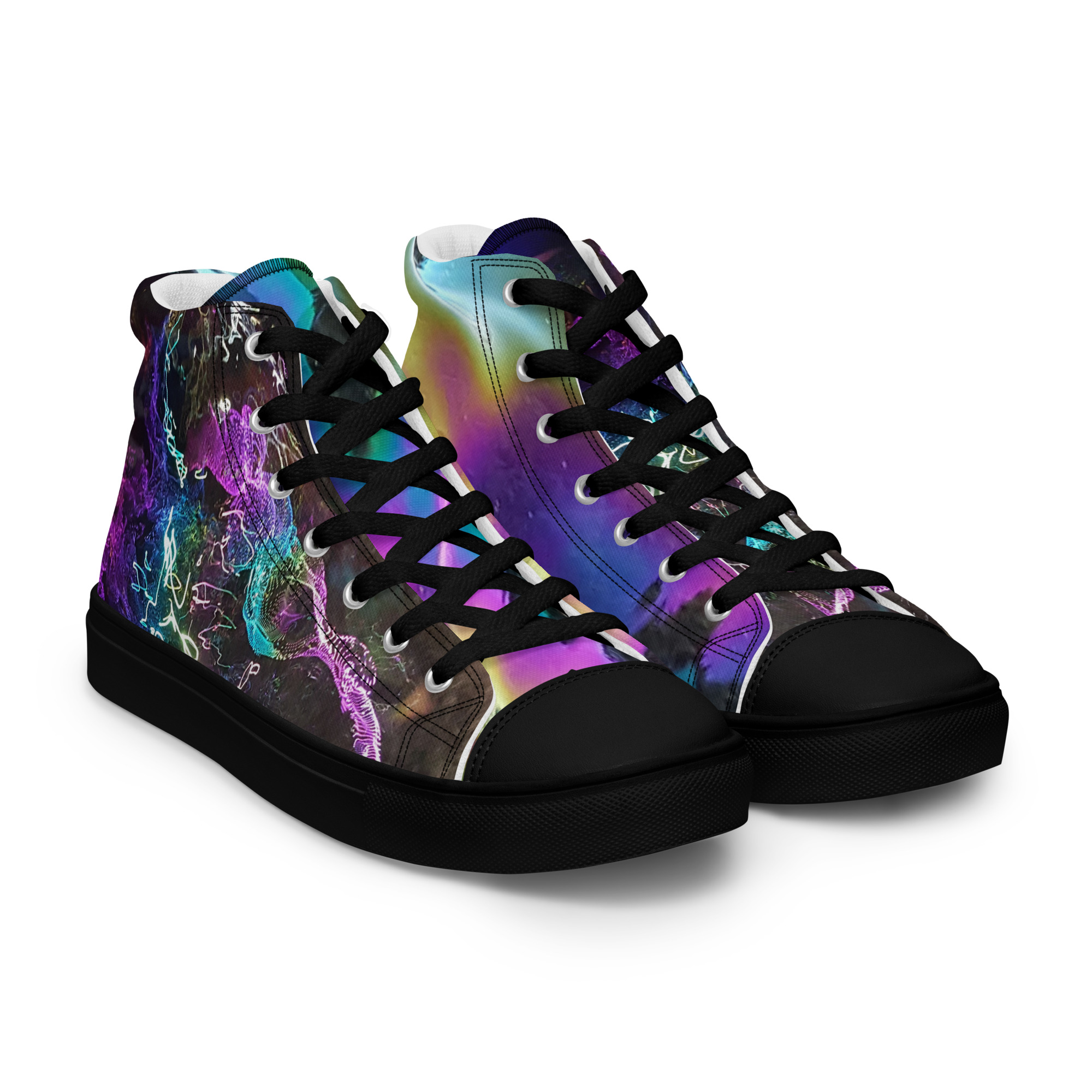 Women’s high top canvas Bubble shoes - Image 7