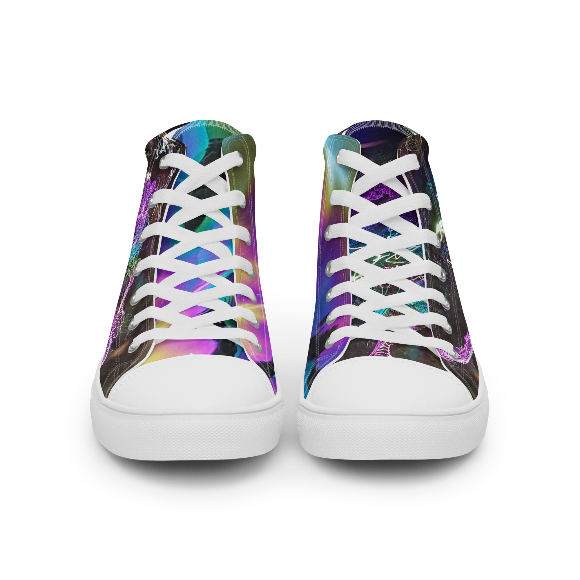 Women’s high top canvas Bubble shoes - Image 17