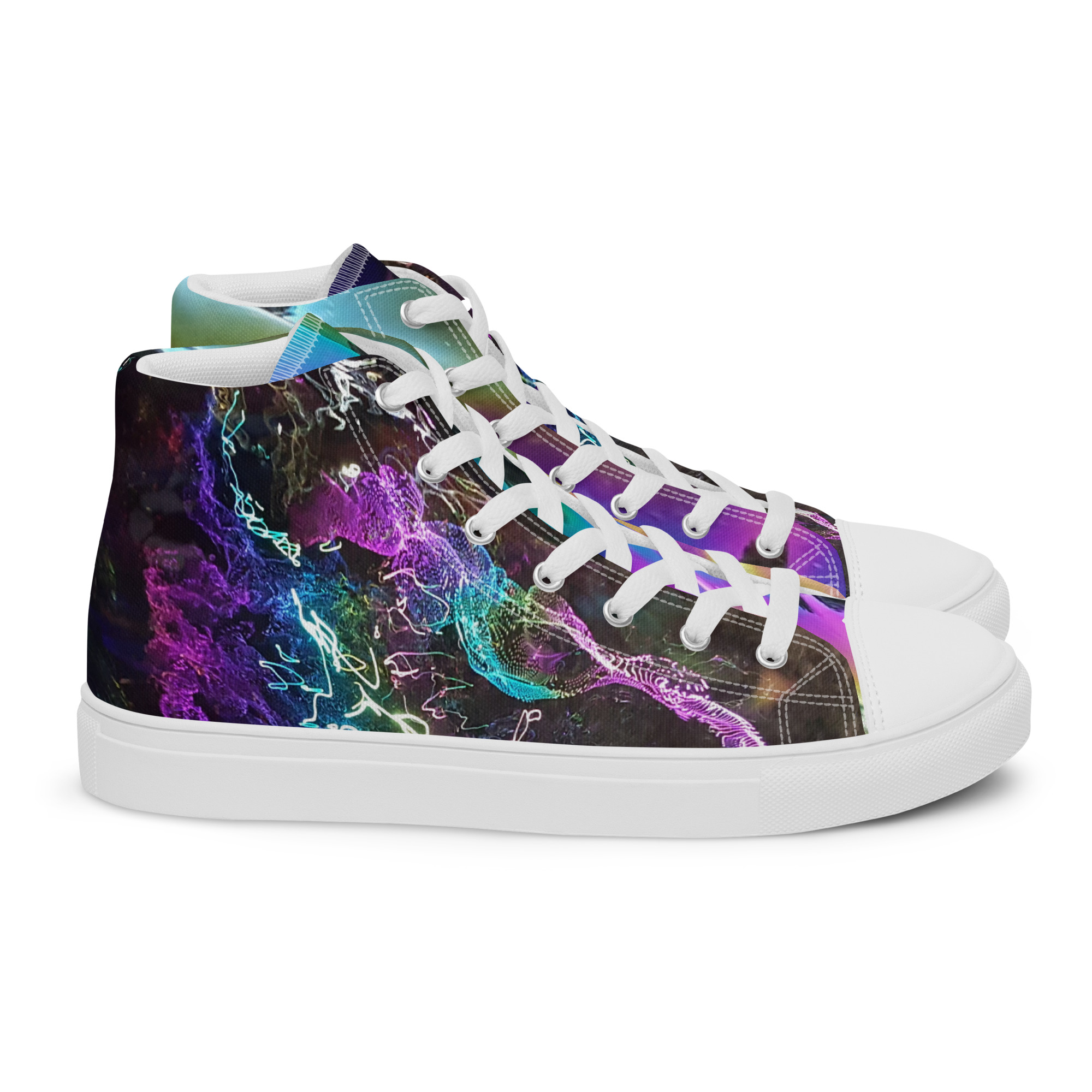Women’s high top canvas Bubble shoes - Image 14