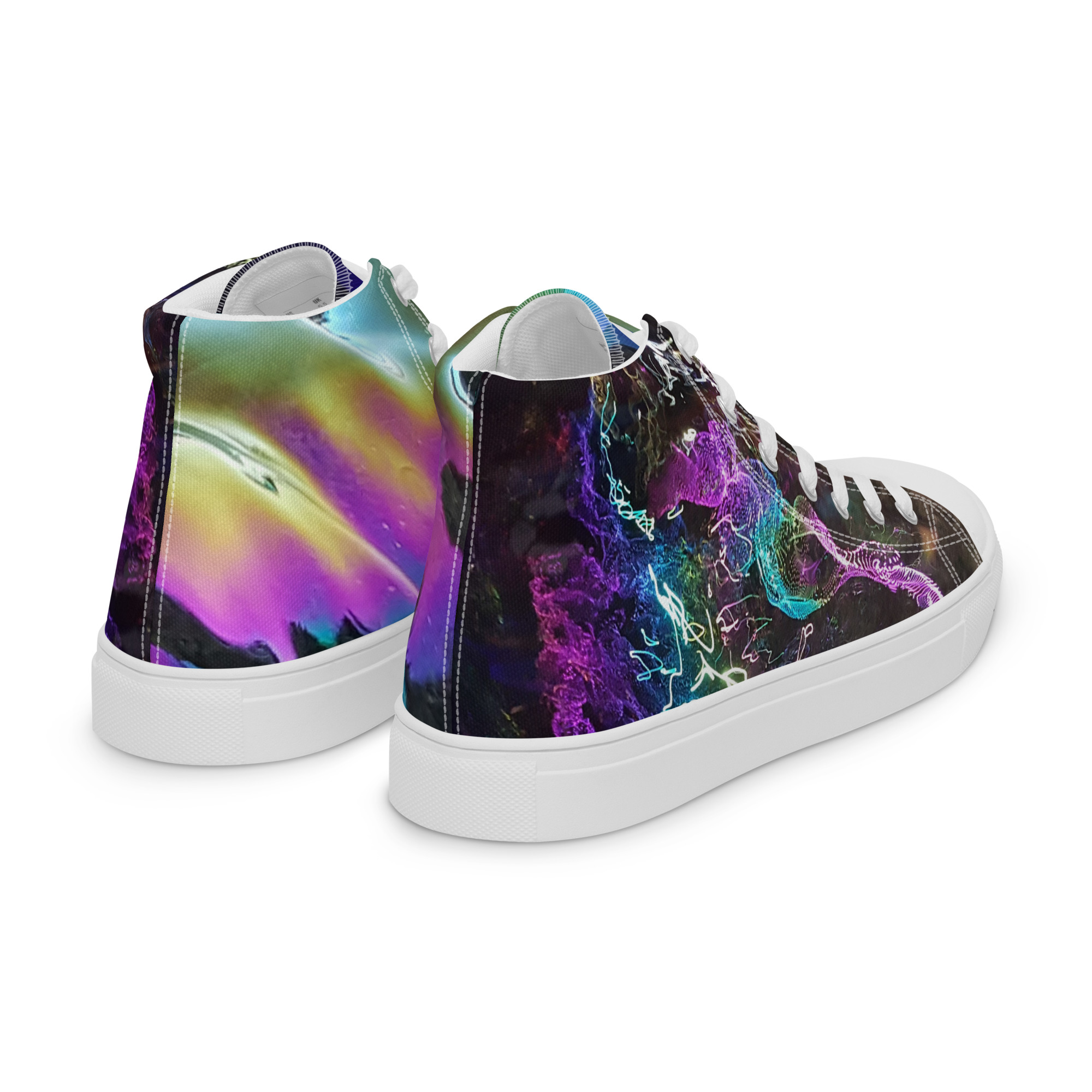 Women’s high top canvas Bubble shoes - Image 15
