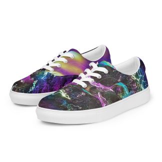 Women’s lace-up canvas Bubble shoes