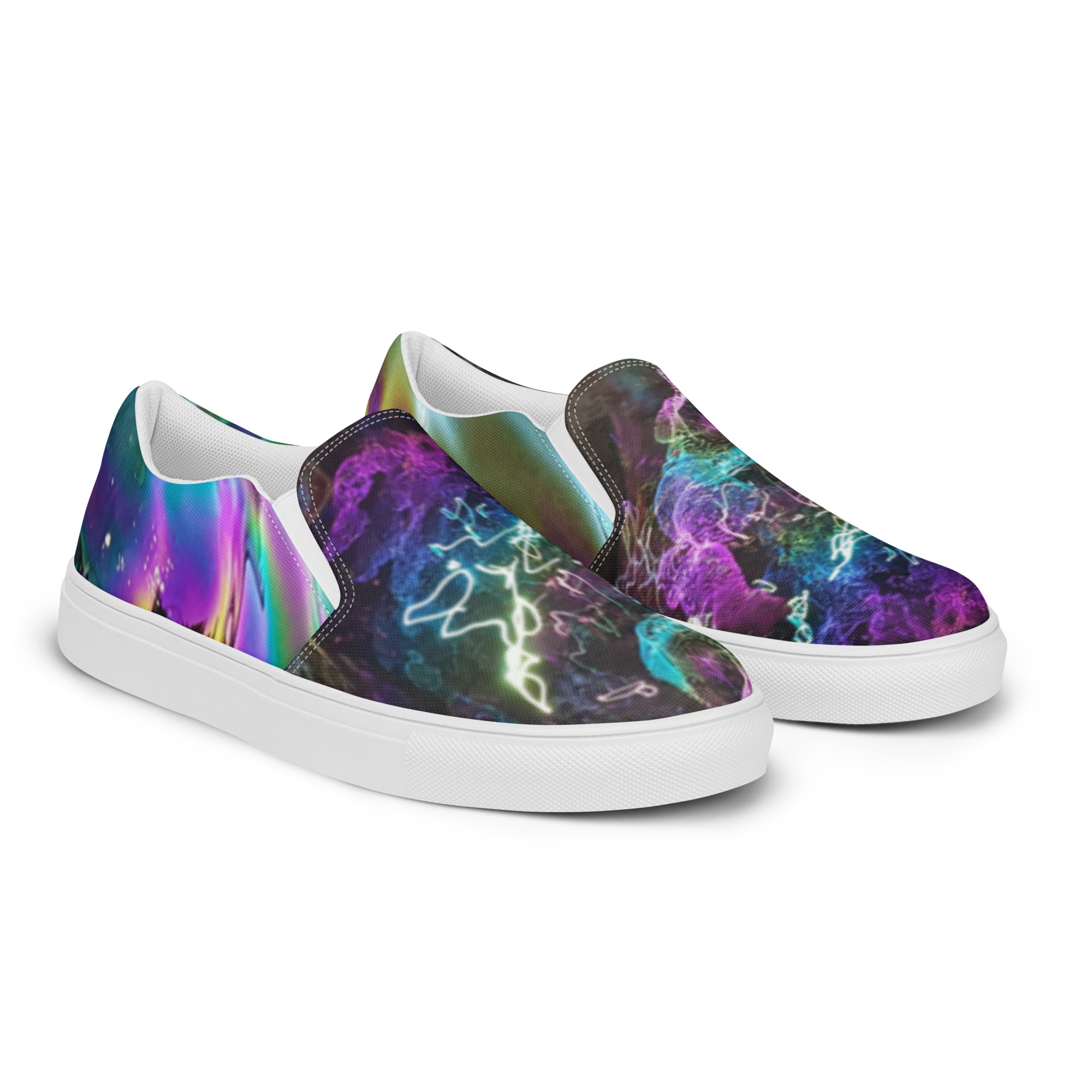 Women’s slip-on canvas Bubble shoes - Image 4