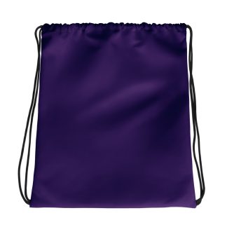 Rich Purple Drawstring bag