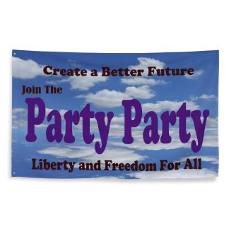 Party Party Campaign Flag