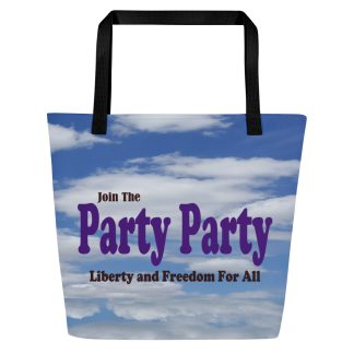 Party Party Large Tote Bag