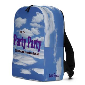 Larger Simple "Party Party" Backpack