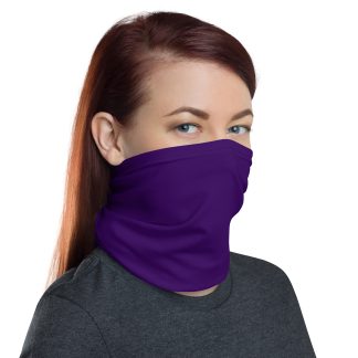 Rich Purple Face Mask / Neck Gaiter / Head Band
