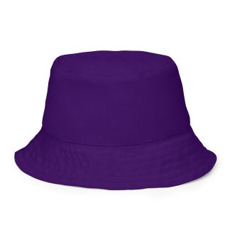 Purple/BlueSky Reversible bucket hat