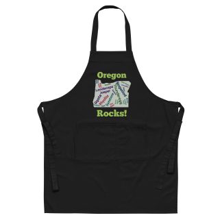 Oregon Rocks! Organic cotton apron