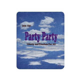 Party Party Sherpa blanket
