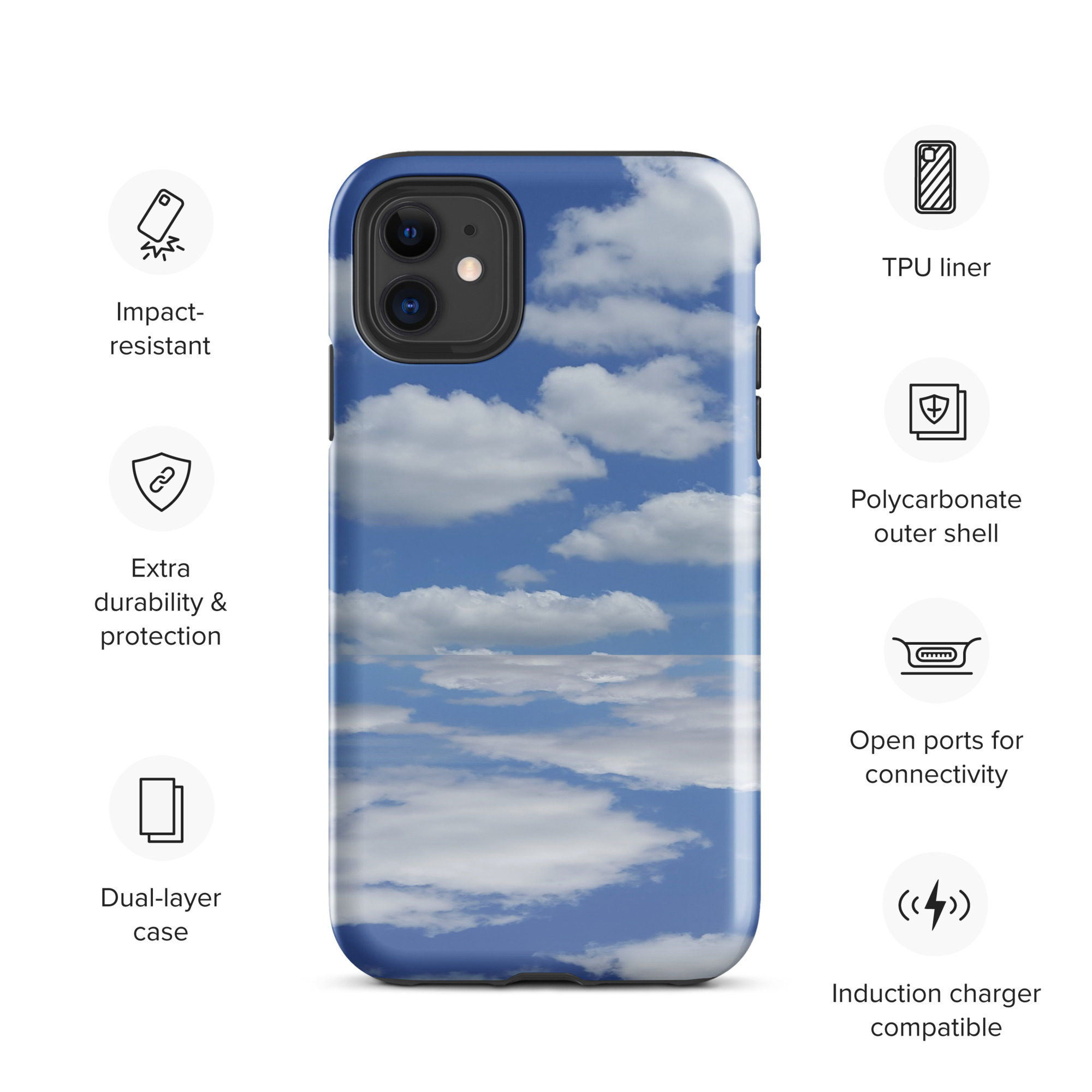 Blue Sky Tough Case for iPhone®