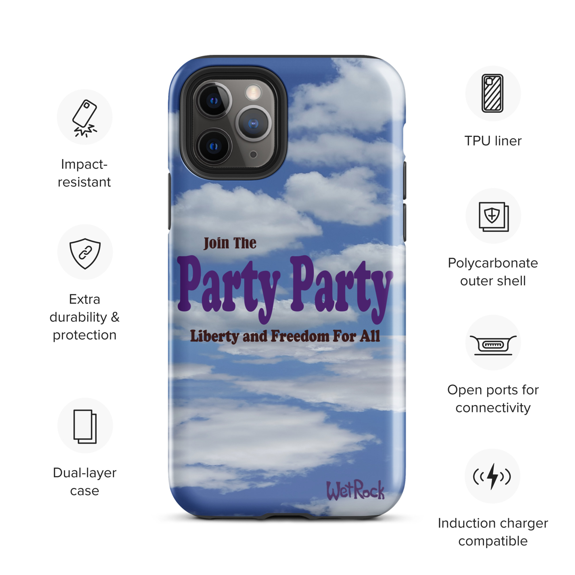 Party Party Tough Case for iPhone® - Image 3
