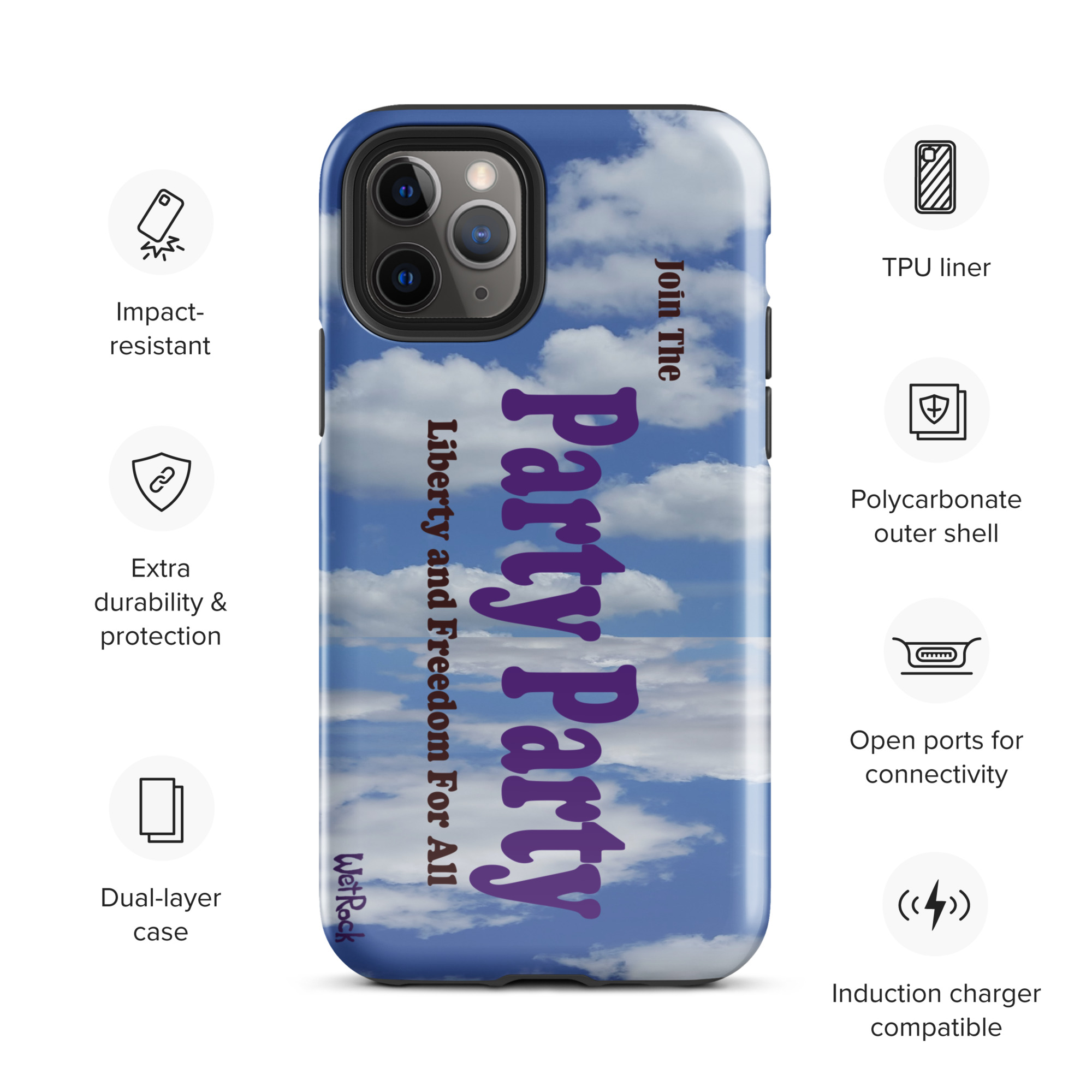 Party Party 2 Tough Case for iPhone® - Image 3