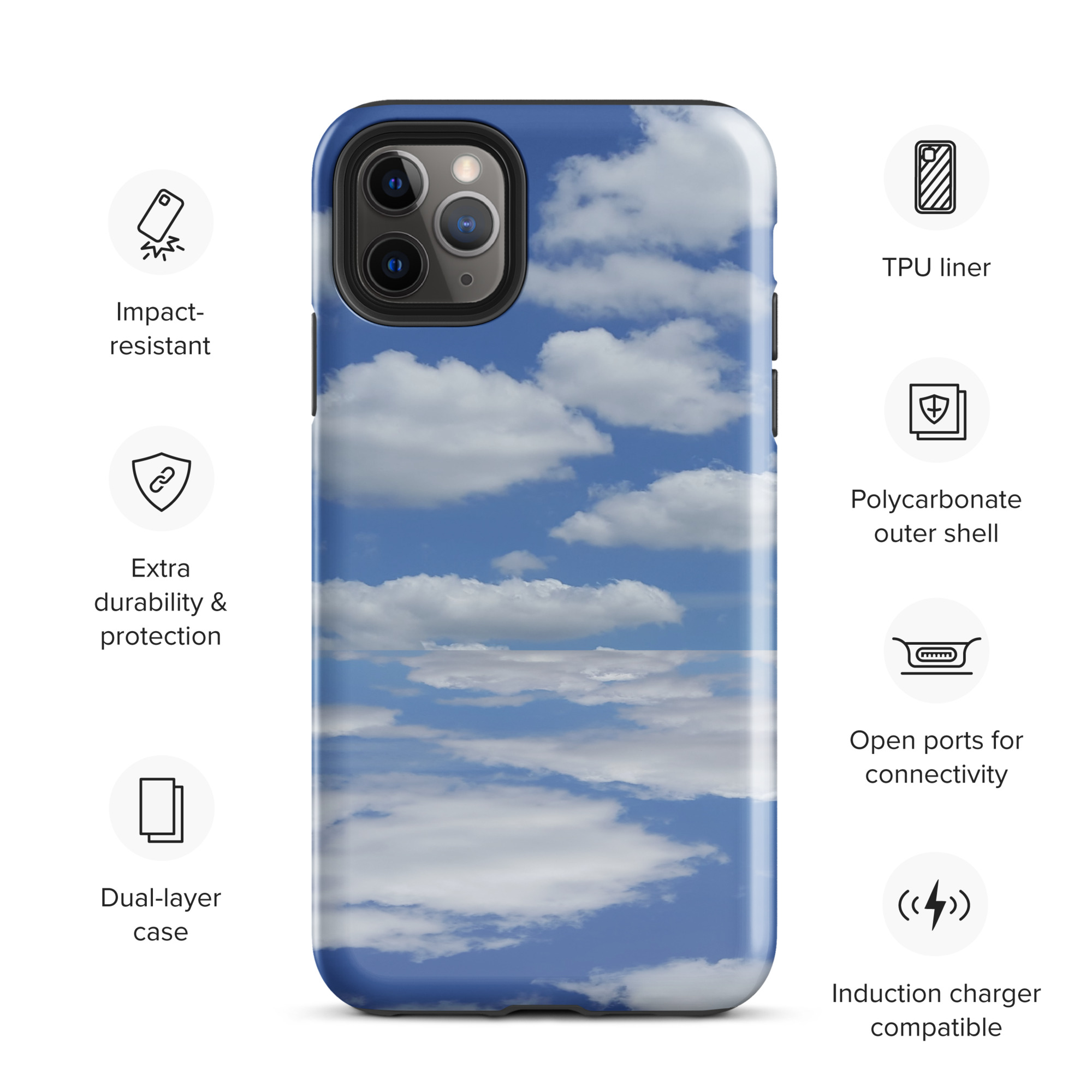 Blue Sky Tough Case for iPhone® - Image 5