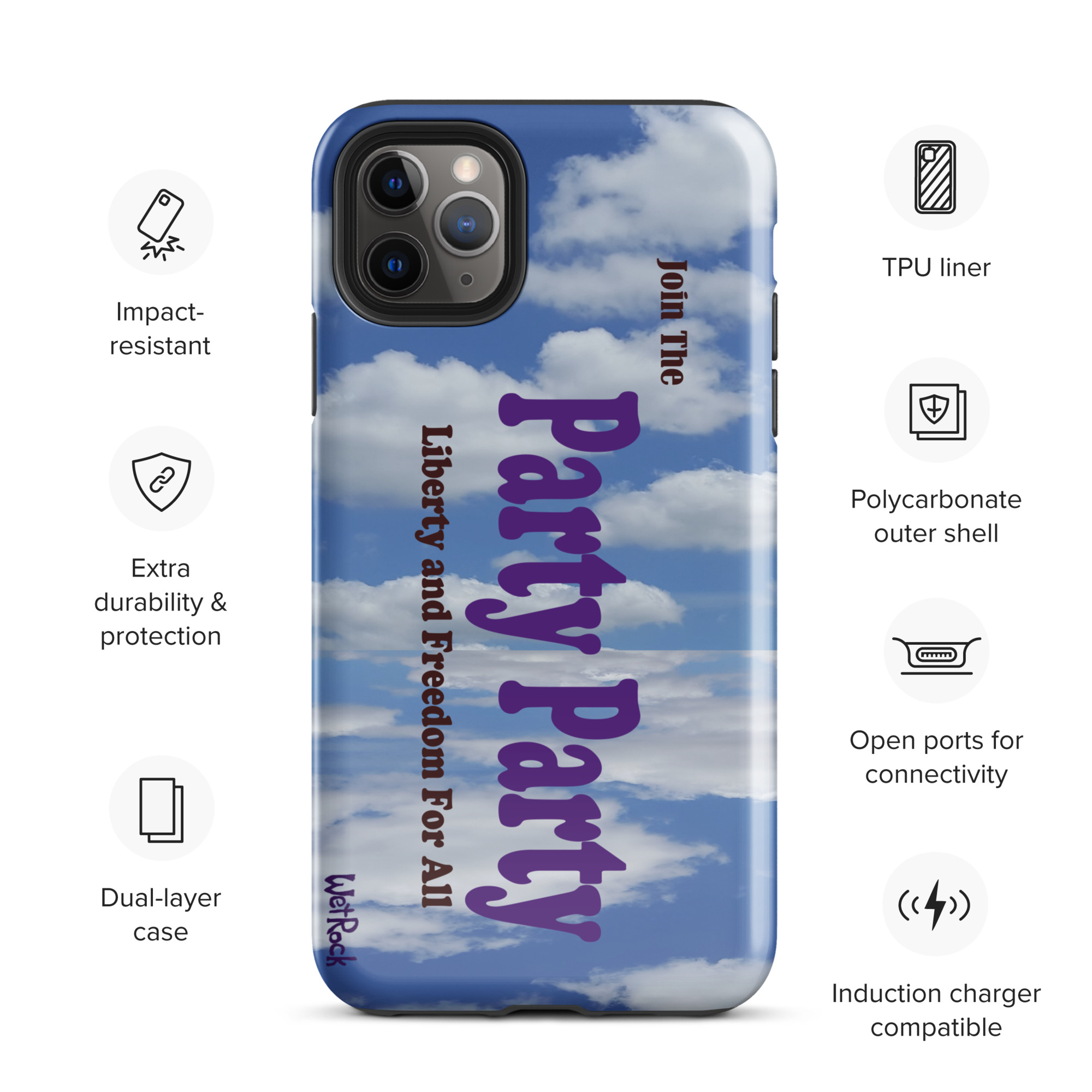 Party Party 2 Tough Case for iPhone® - Image 5