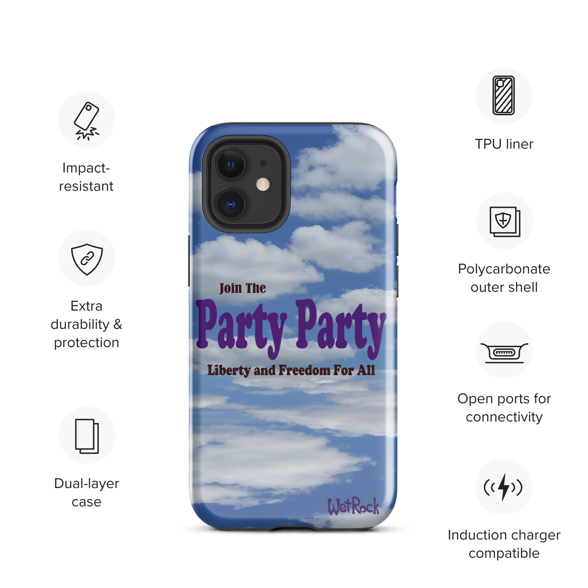 Party Party Tough Case for iPhone® - Image 7
