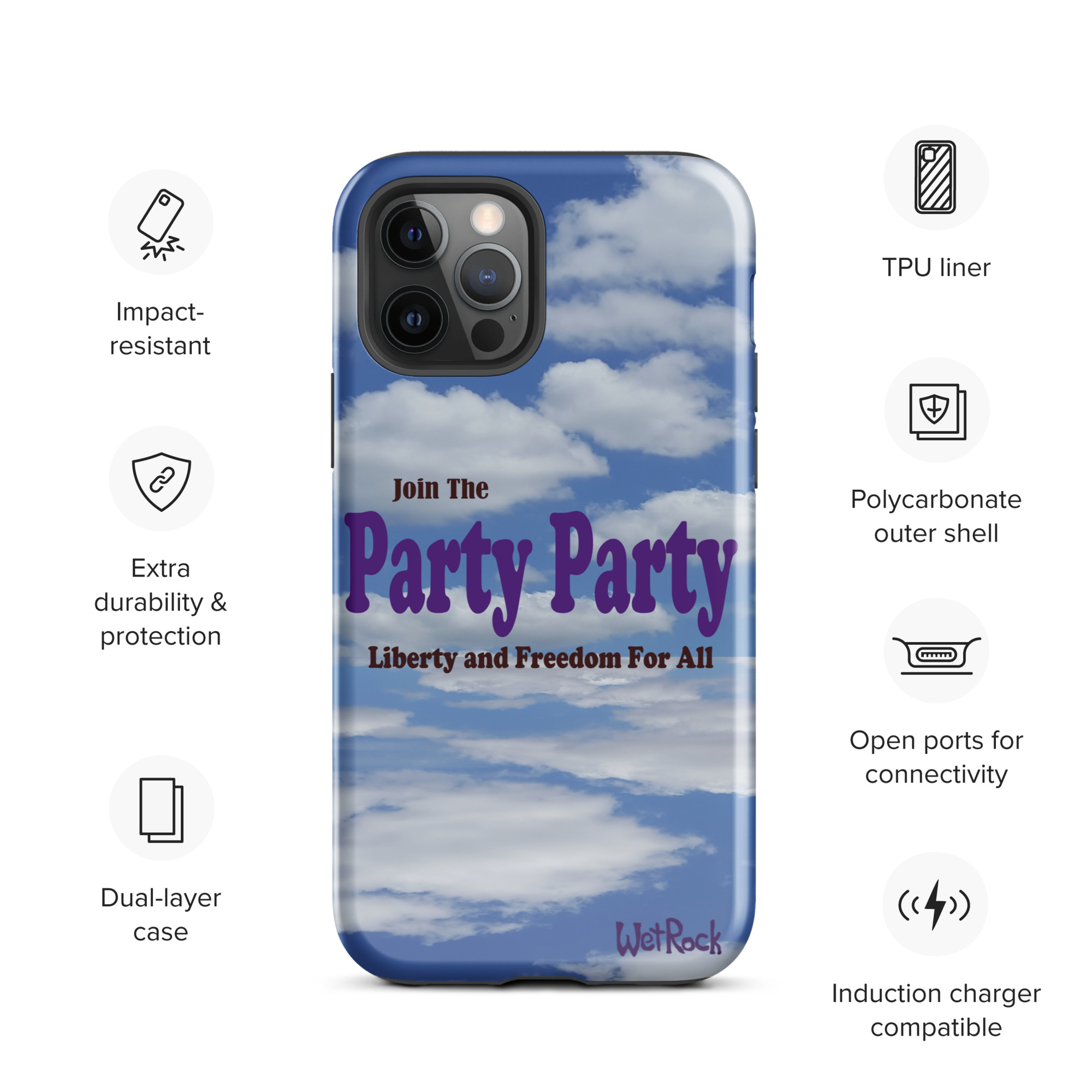Party Party Tough Case for iPhone® - Image 11