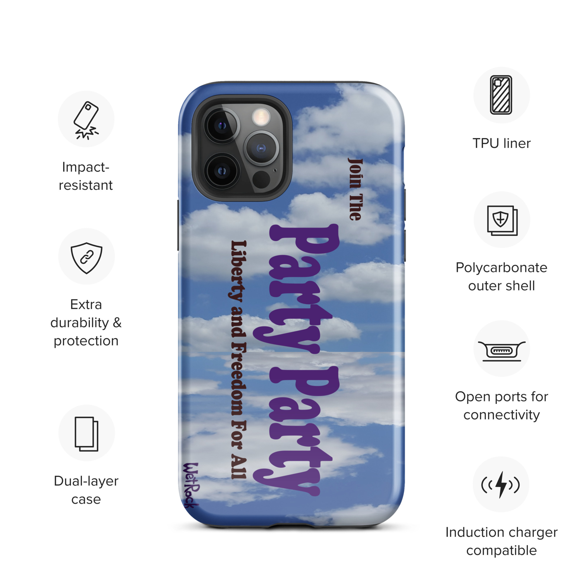 Party Party 2 Tough Case for iPhone® - Image 11