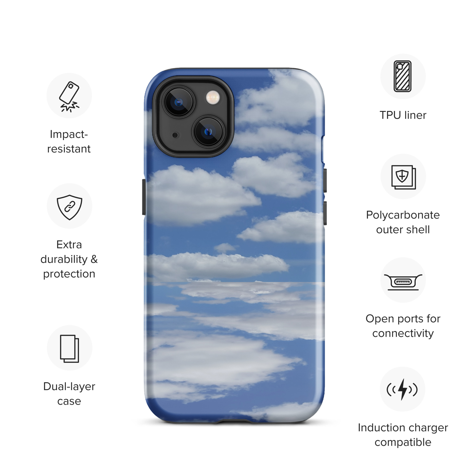 Blue Sky Tough Case for iPhone® - Image 17