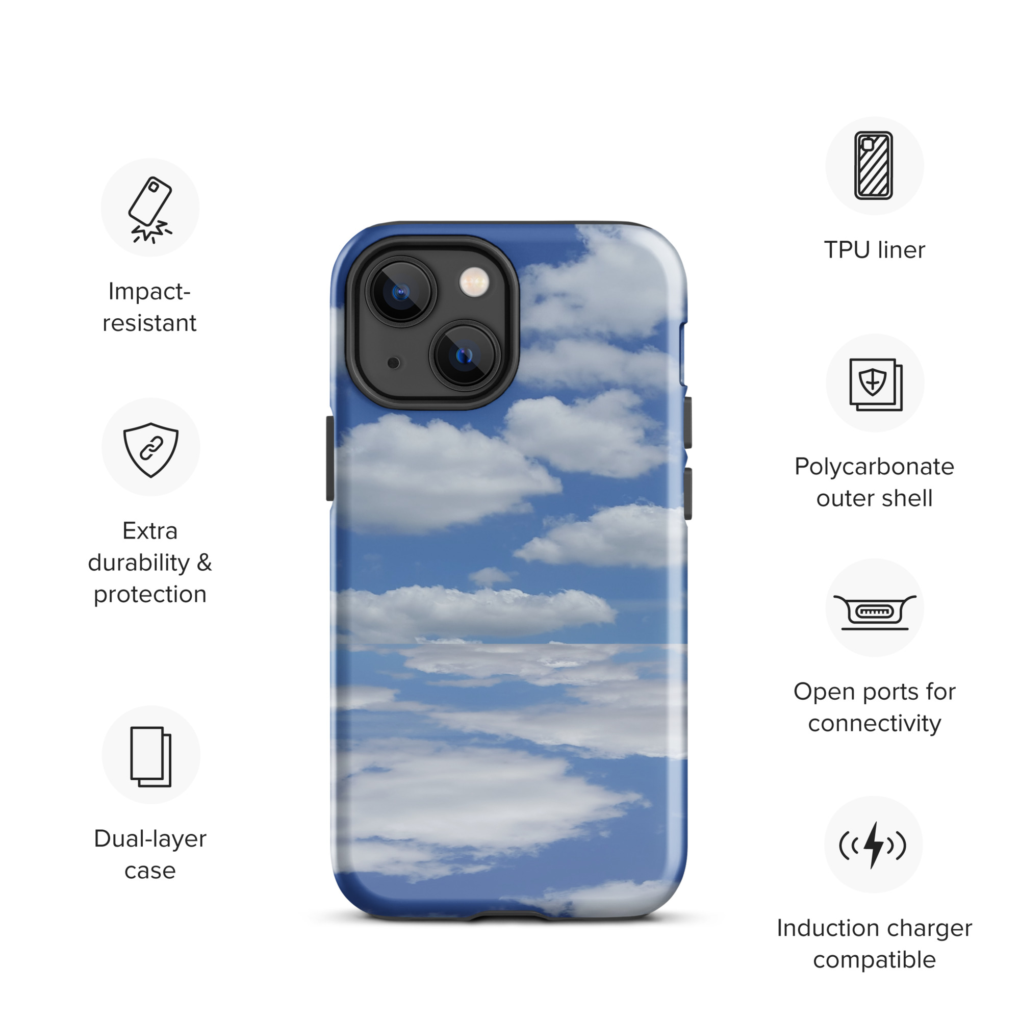 Blue Sky Tough Case for iPhone® - Image 15
