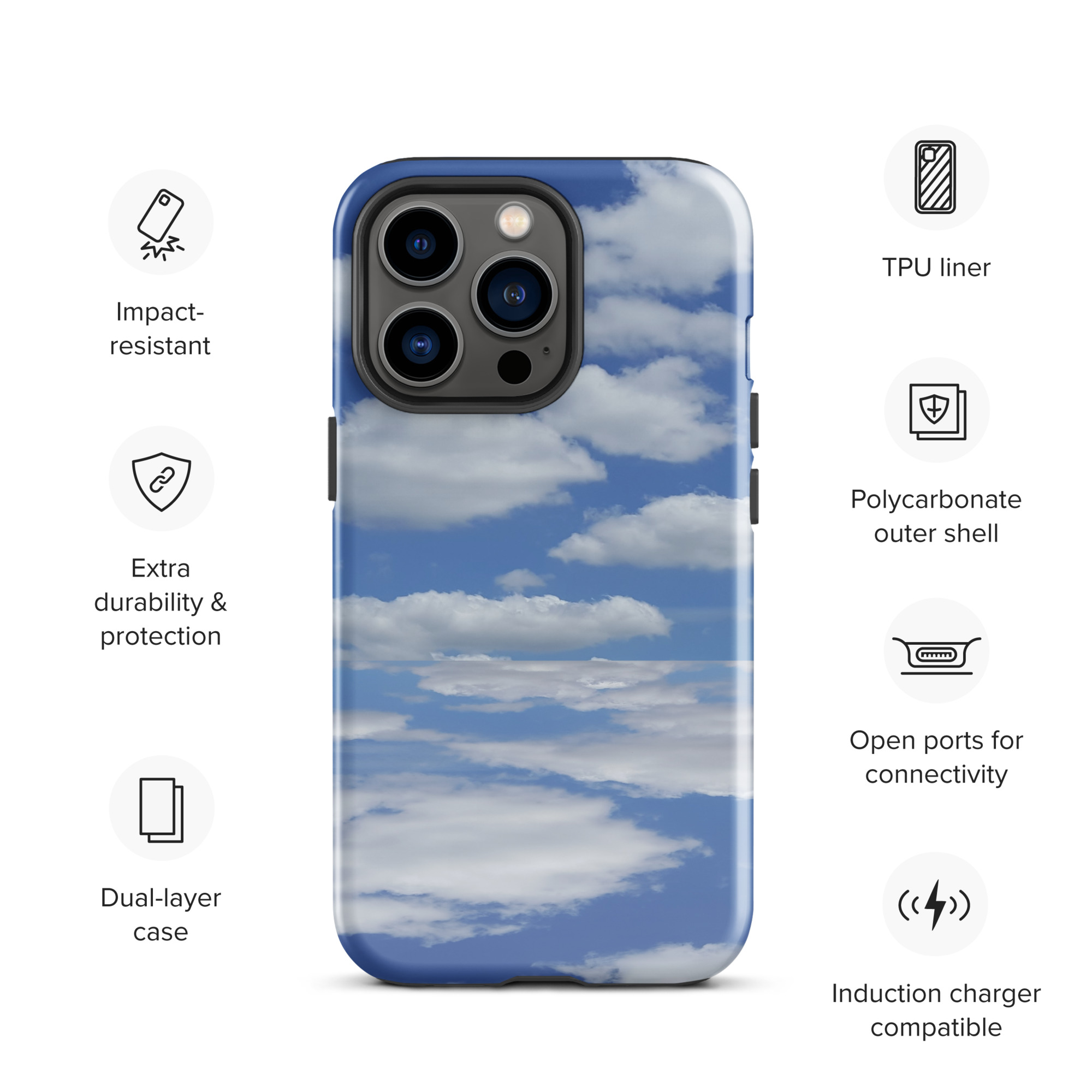 Blue Sky Tough Case for iPhone® - Image 19